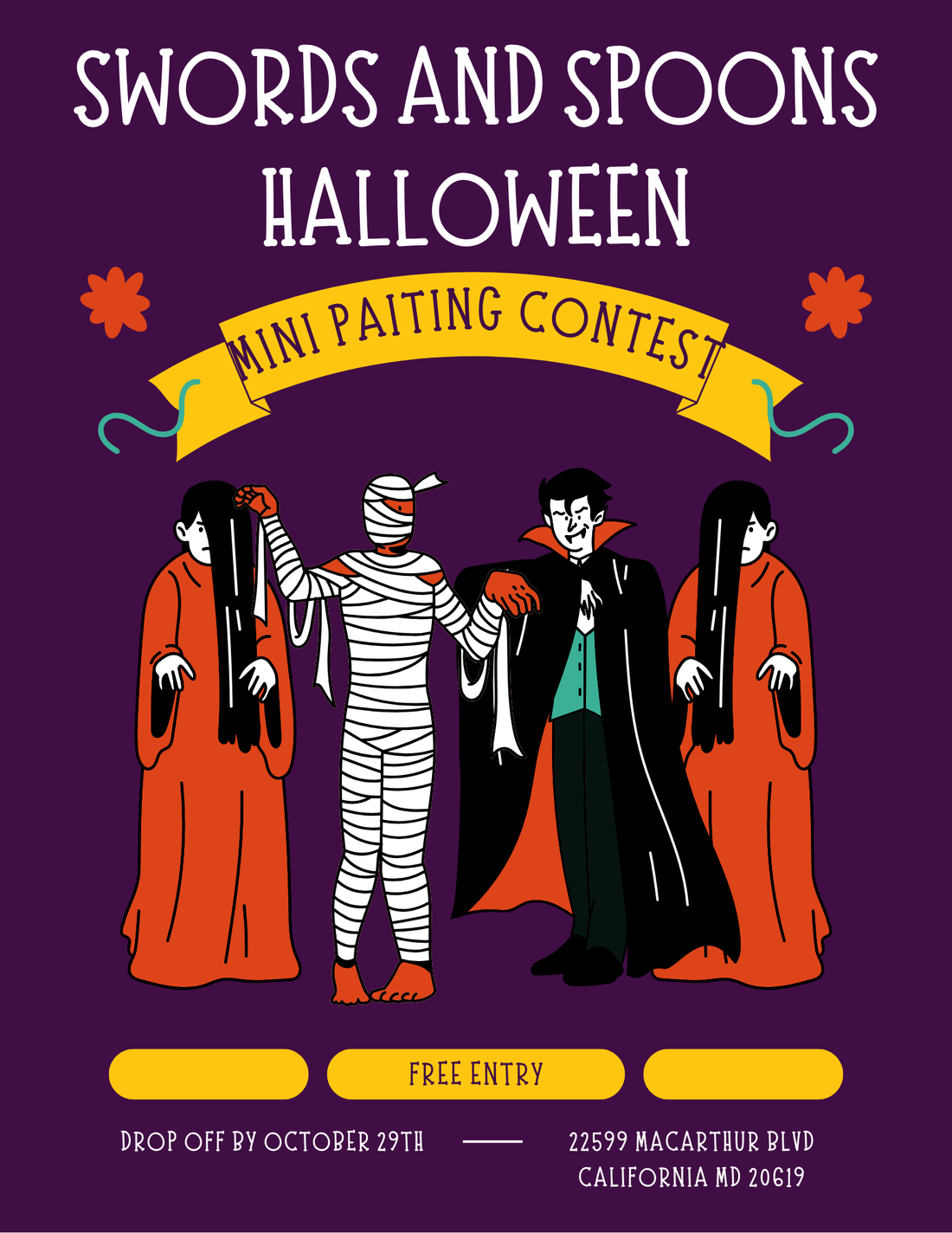 Halloween Mini Painting Contest: Horrors Unleashed