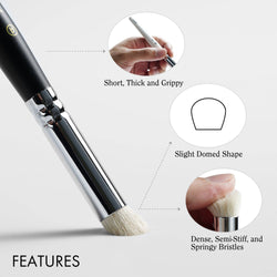 ARTIFY 5 PCS Drybrush Set for Miniature and Model, Expert Series - Black