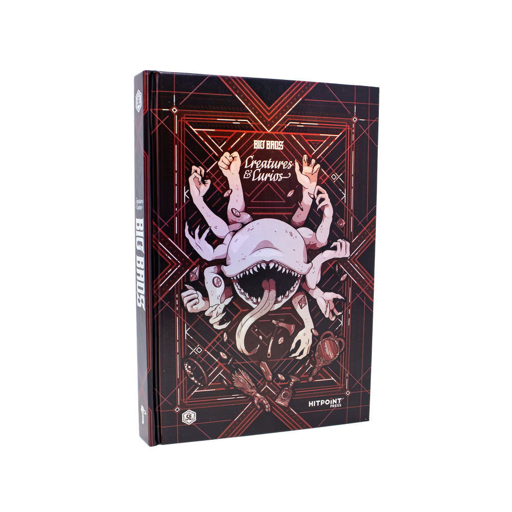 Big Bads - Creatures & Curios - 5e D&D Bestiary (Deluxe Hardcover)