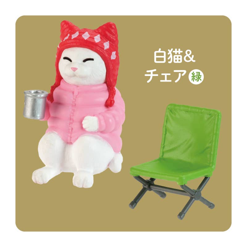 【Japanese Blind box】CAT'S HOLIDAY ~CAMPFIRE EDITION~