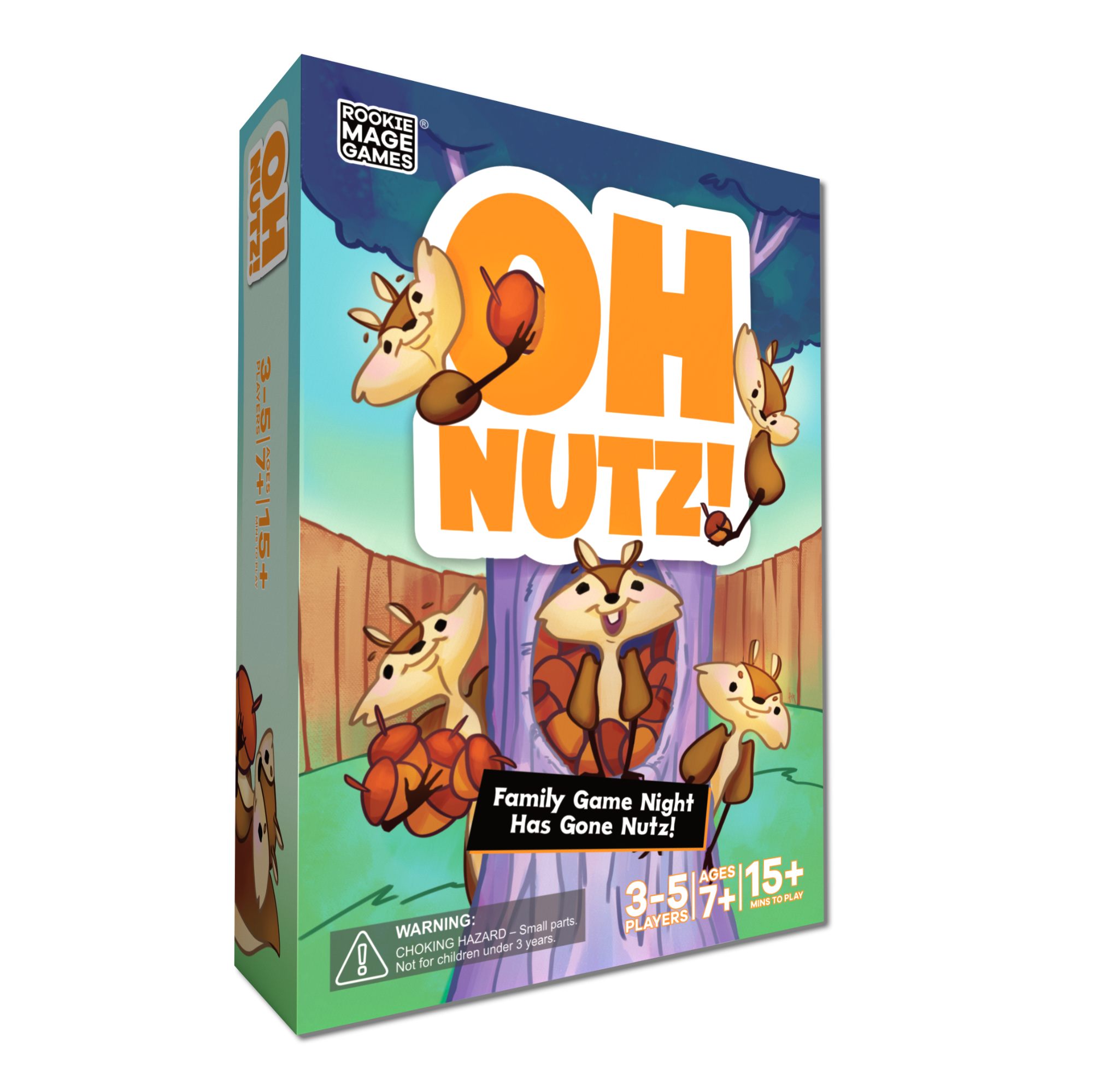 Oh Nutz! Card Game - Family Game Night Has Gone Nutz!