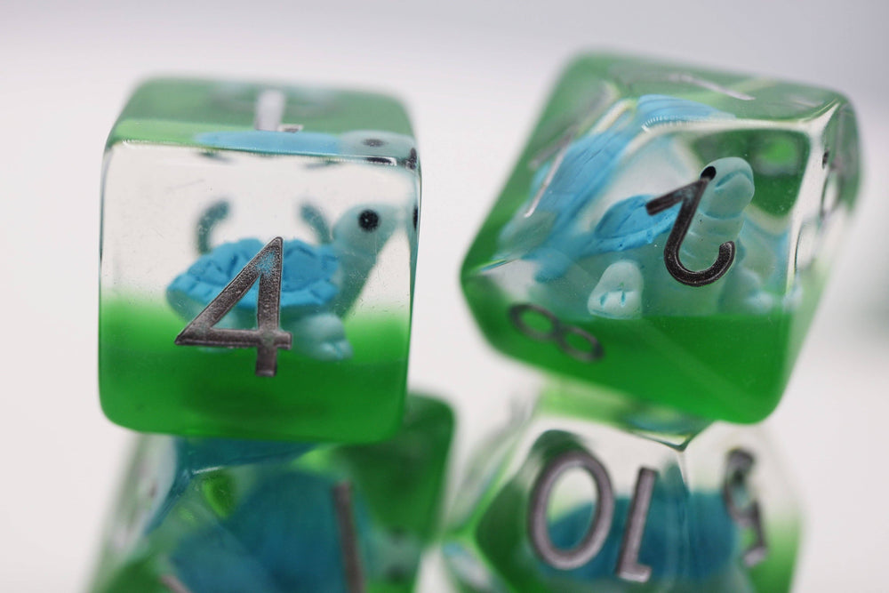 Splash Turtle RPG Dice Set