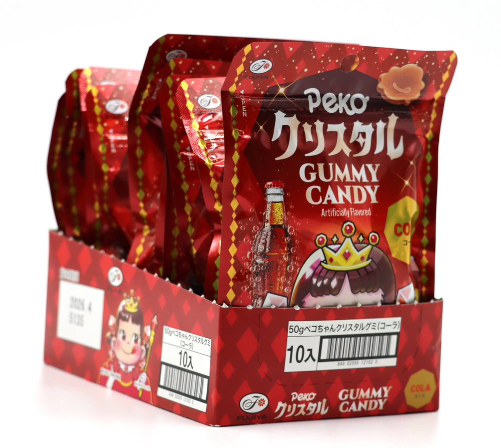 Limited Import Peko Gummy Candy Cola, 1.76oz, 10ct