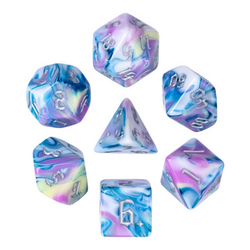 Blooming Violets RPG Dice Set