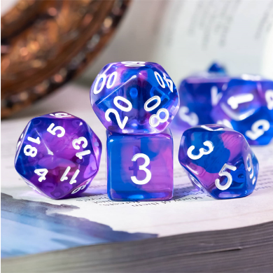 Crystal Dream RPG Dice Set