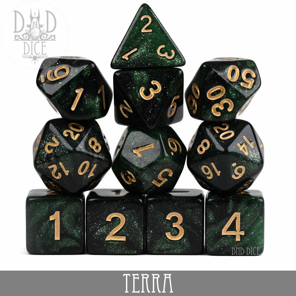 Terra Galaxy 7 or 11: 7 Dice Set