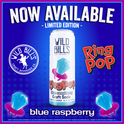 Wild Bill's - Ring Pop Soda Berry Blast Pure Cane Sugar