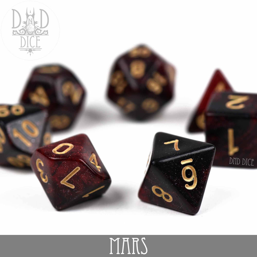 Mars Galaxy 7 Dice Set