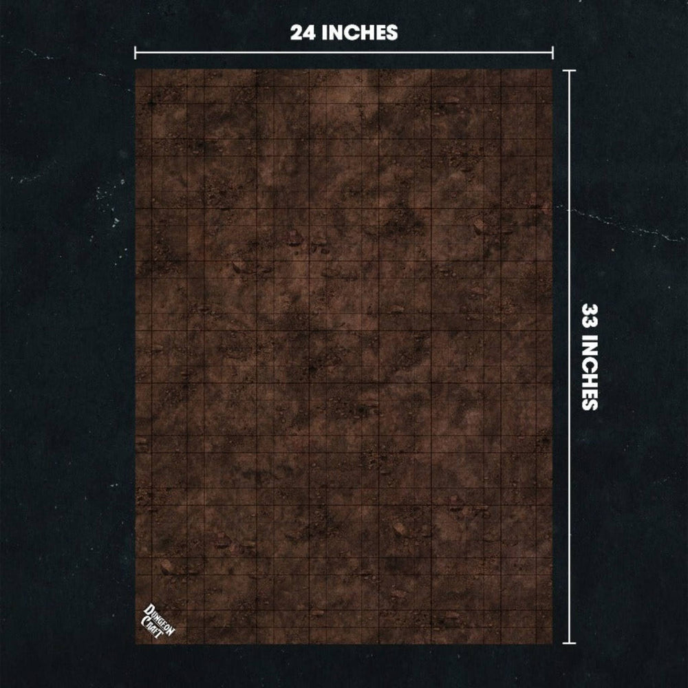 BattleMap – Turned Earth Battle Map for DnD