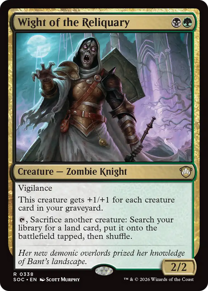 Wight of the Reliquary [Secrets of Strixhaven Commander]