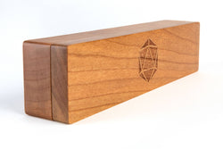 Cherry Wood Dice Vault