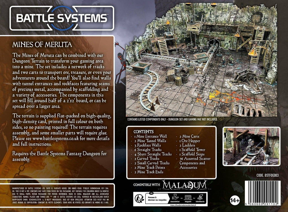 Battle Systems: Fantasy Dungeon - Mines of Meruta