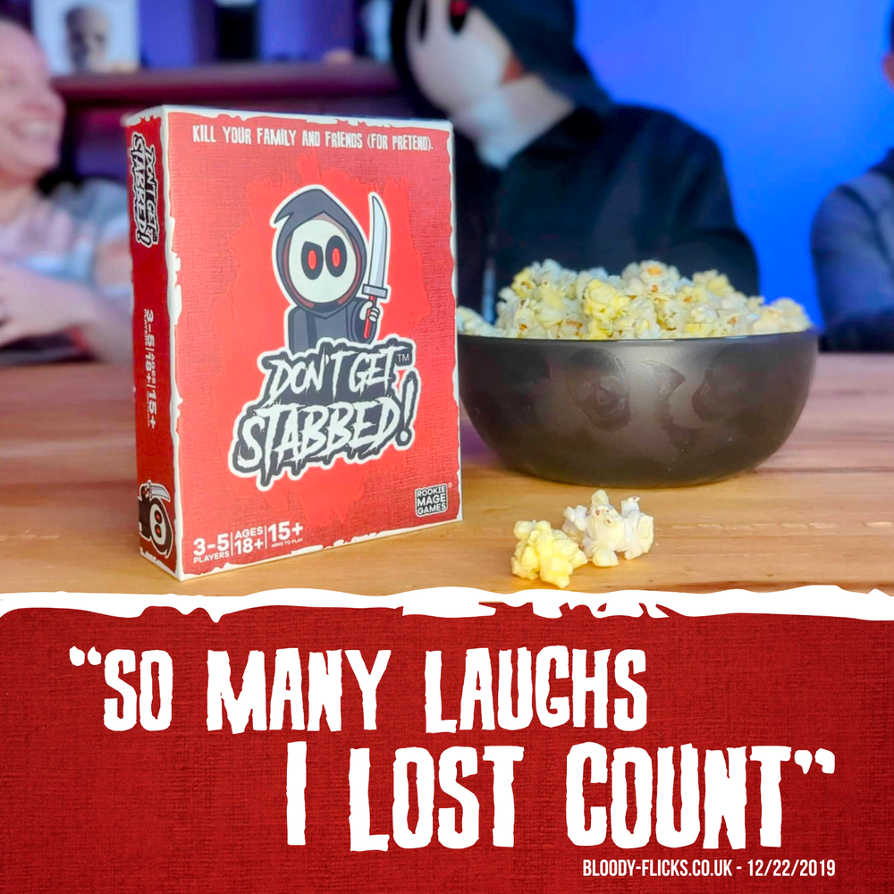 DON'T GET STABBED! The Ultimate Card Game For Halloween!