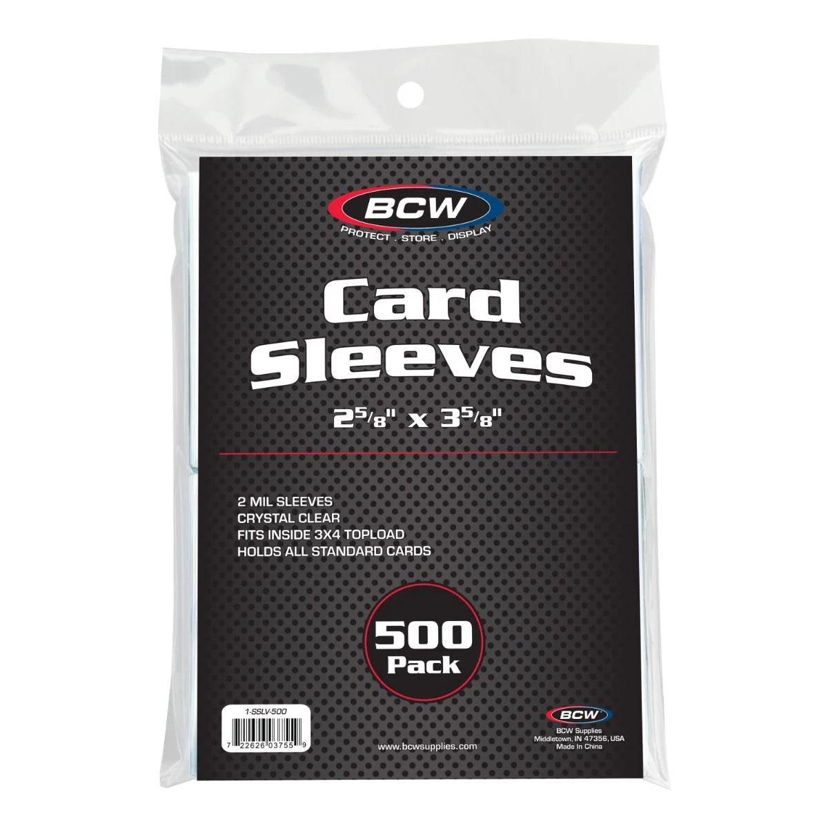 Card Sleeves (Penny) 500 Pack