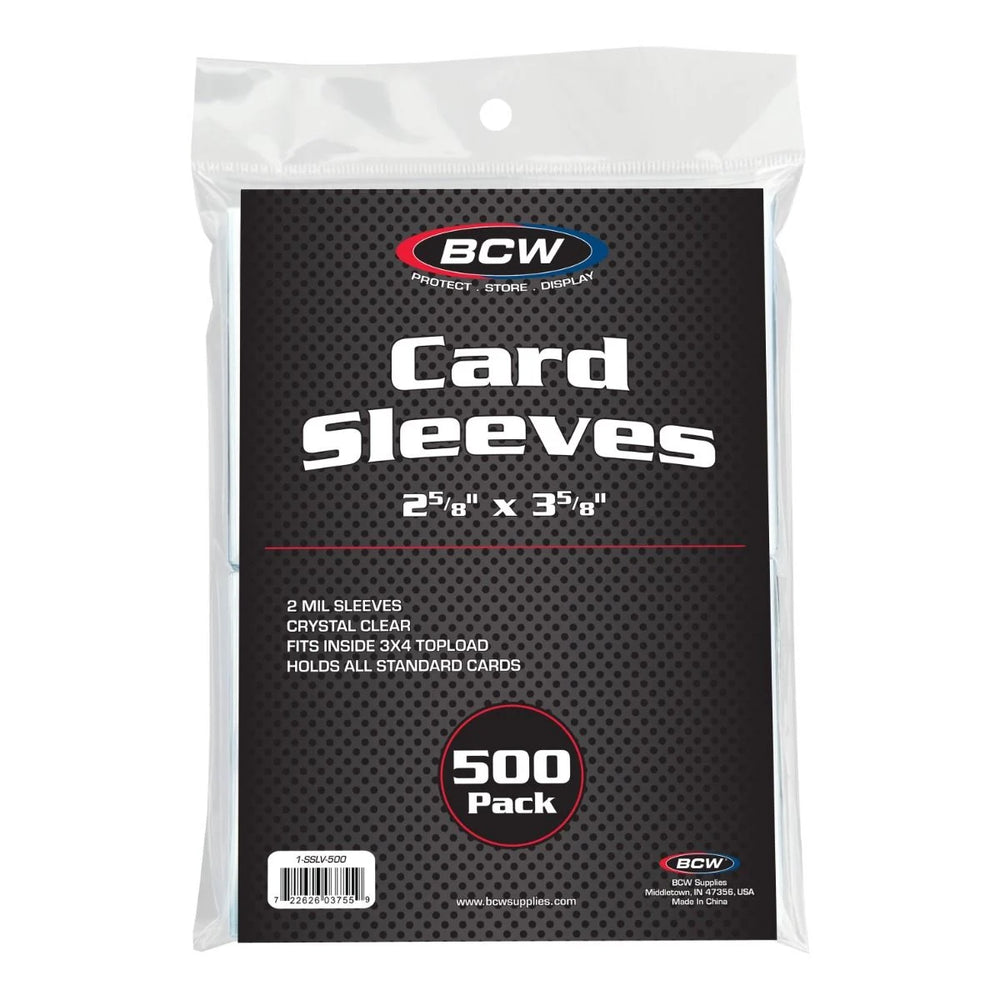 Card Sleeves (Penny) 500 Pack