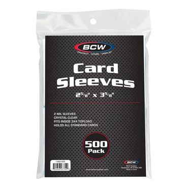 Card Sleeves (Penny) 500 Pack
