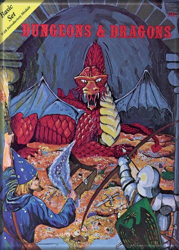 Dungeons & Dragons Basic Set Magnet