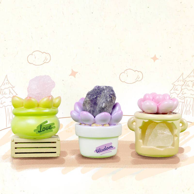 71314 Cactus & Succulent Crystal Blind Box