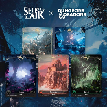 Secret Lair Drop: Secret Lair x Dungeons & Dragons: Lands of the Forgotten Realms - Traditional Foil Edition - Secret Lair Drop Series (SLD)