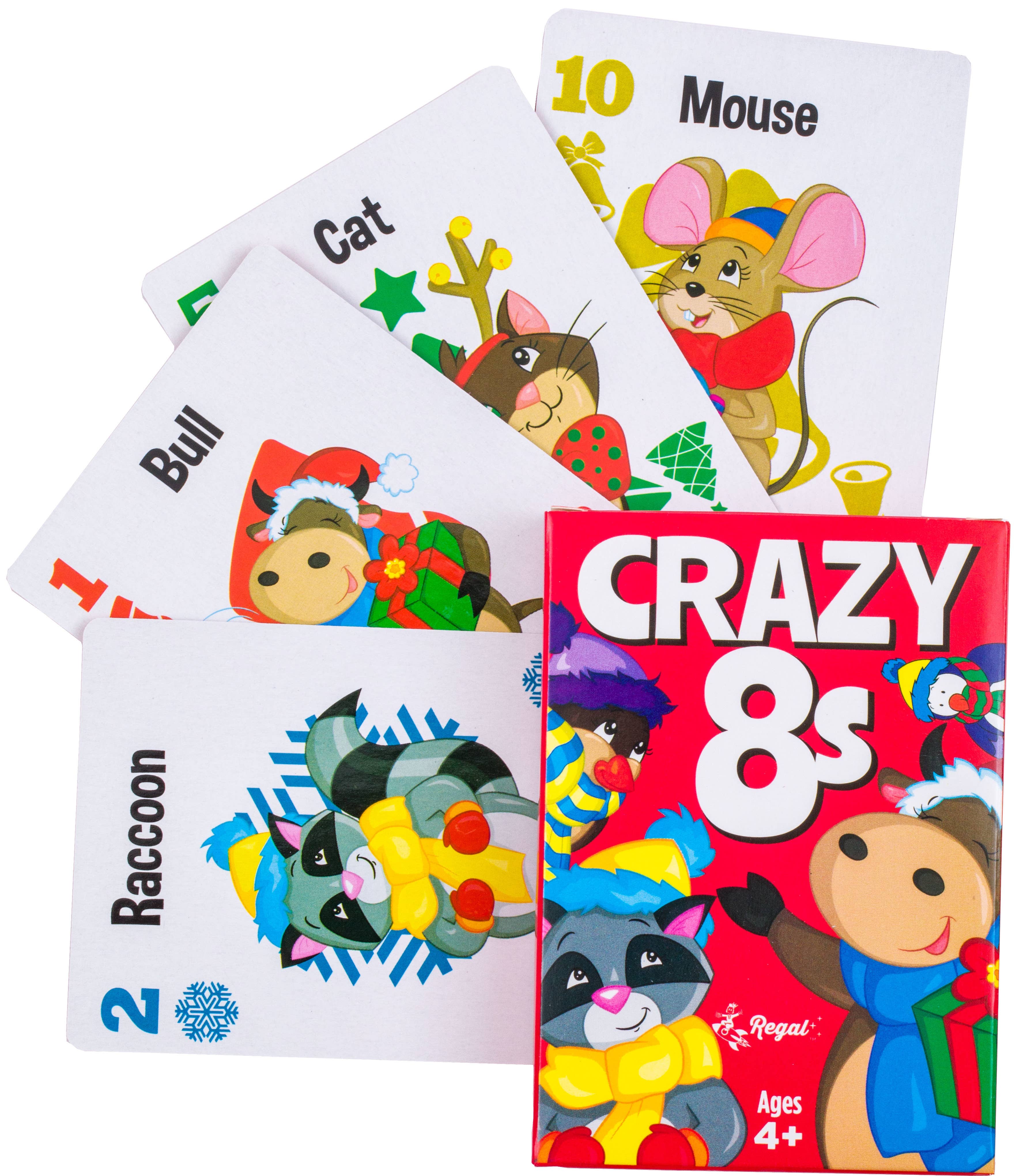 Holiday Kid's Card Games — Crazy 8s