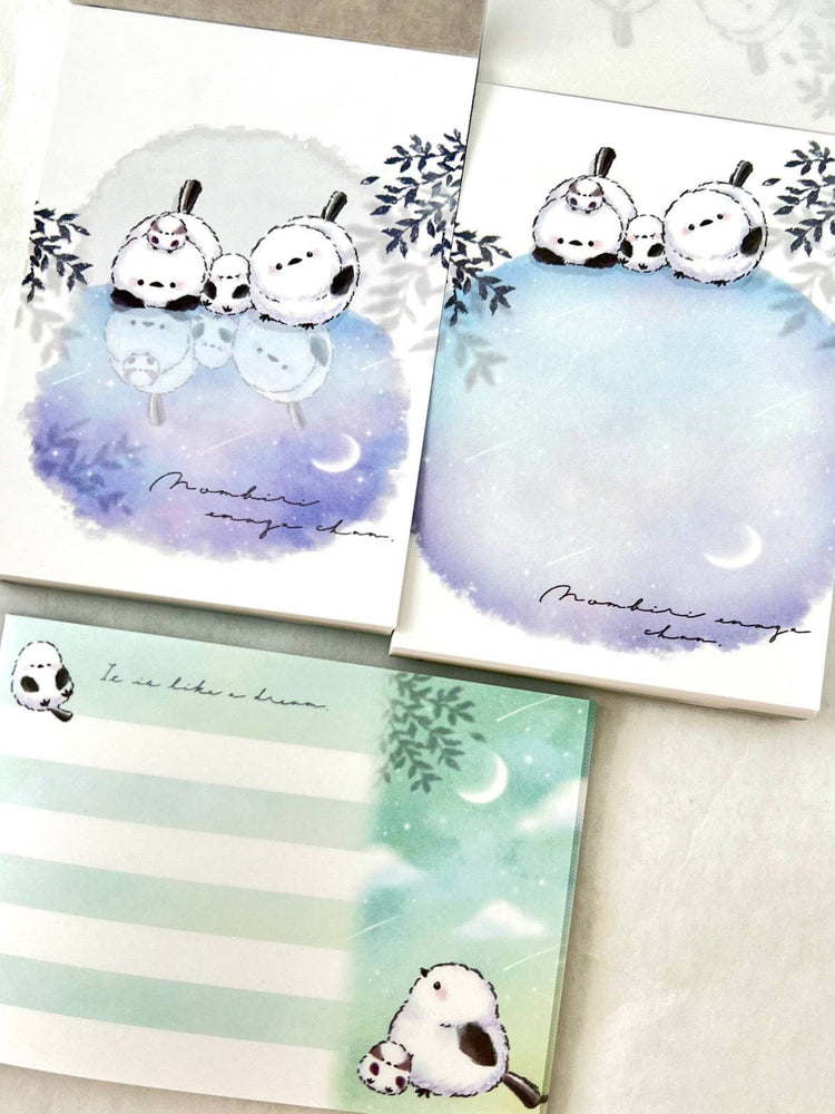 114510 Snow Birds Moon Mini Notepad-10