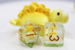 Stegosaurus RPG Dice Set