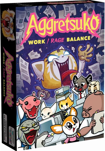 Aggretsuko - Rage/Balance Card Game