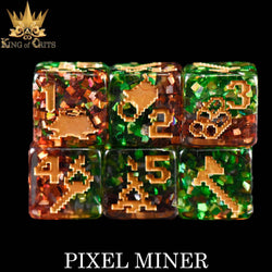 Pixel Miner - 11 Dice Set