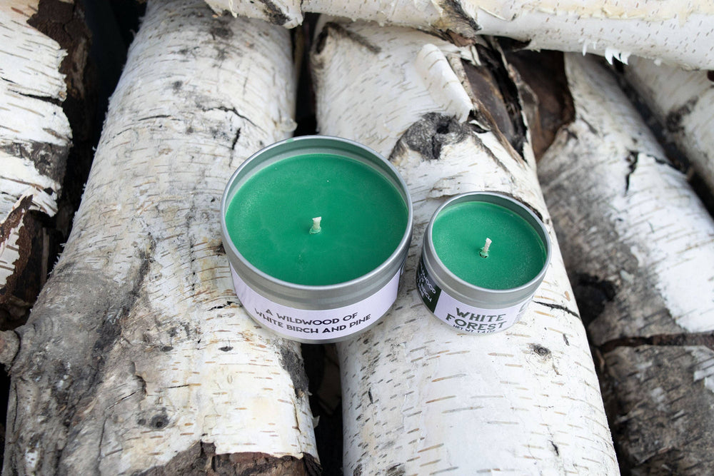 White Forest Gaming Candle: 8oz