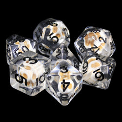 Stone Skull RPG Dice Set