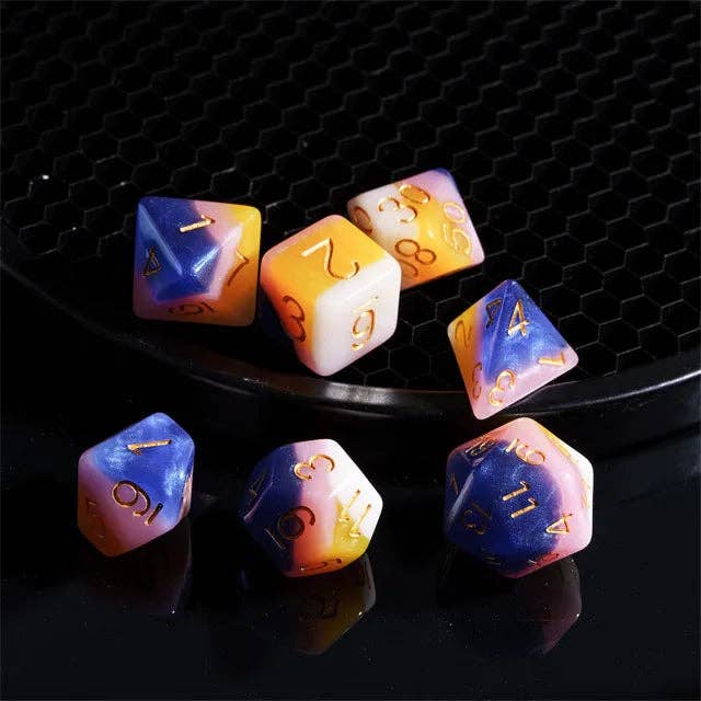 Fruit Taffy RPG Dice Set