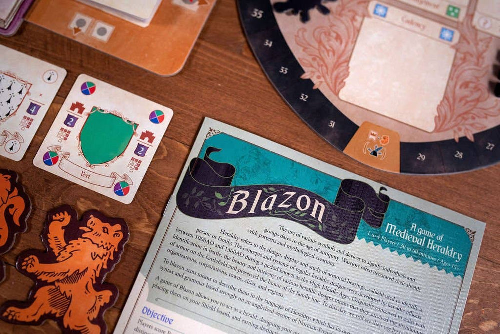 Blazon - Heraldic Shield Design Board Game