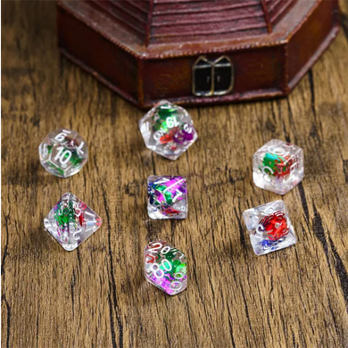 Spider Swarm RPG Dice Set