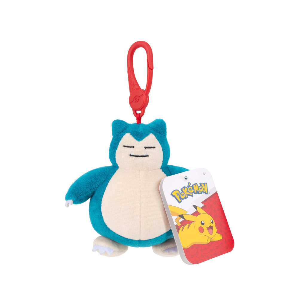 Pokemon Plush Clip-On Asst 6pc Counter Display