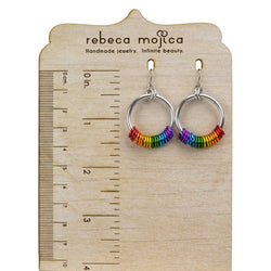 LGBTQ Rainbow Pride - Hoop Earring