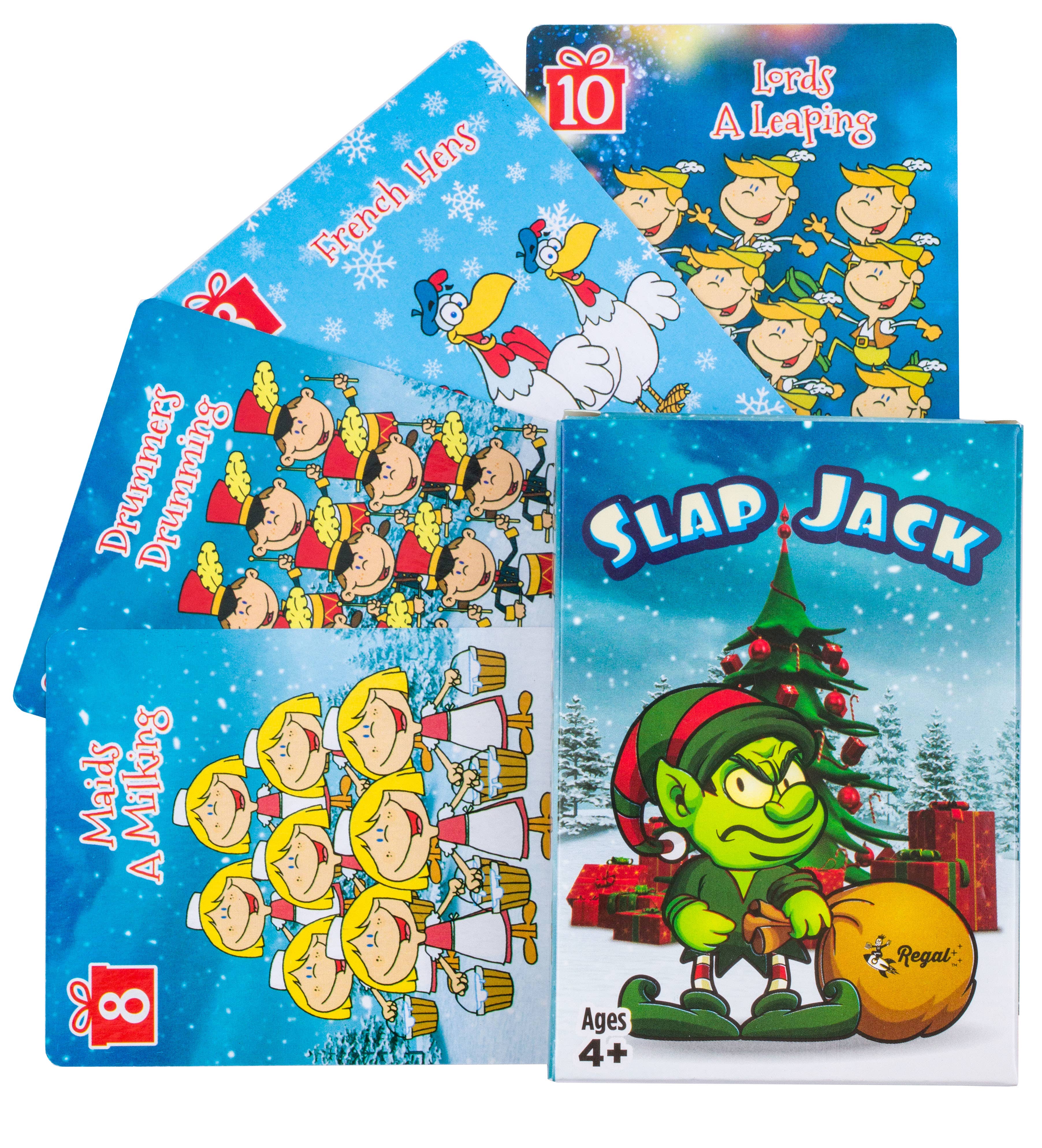 Holiday Kid's Card Games — Slap Jack