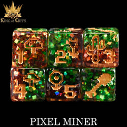 Pixel Miner - 11 Dice Set