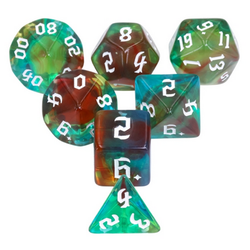Wind Elves RPG Dice Set