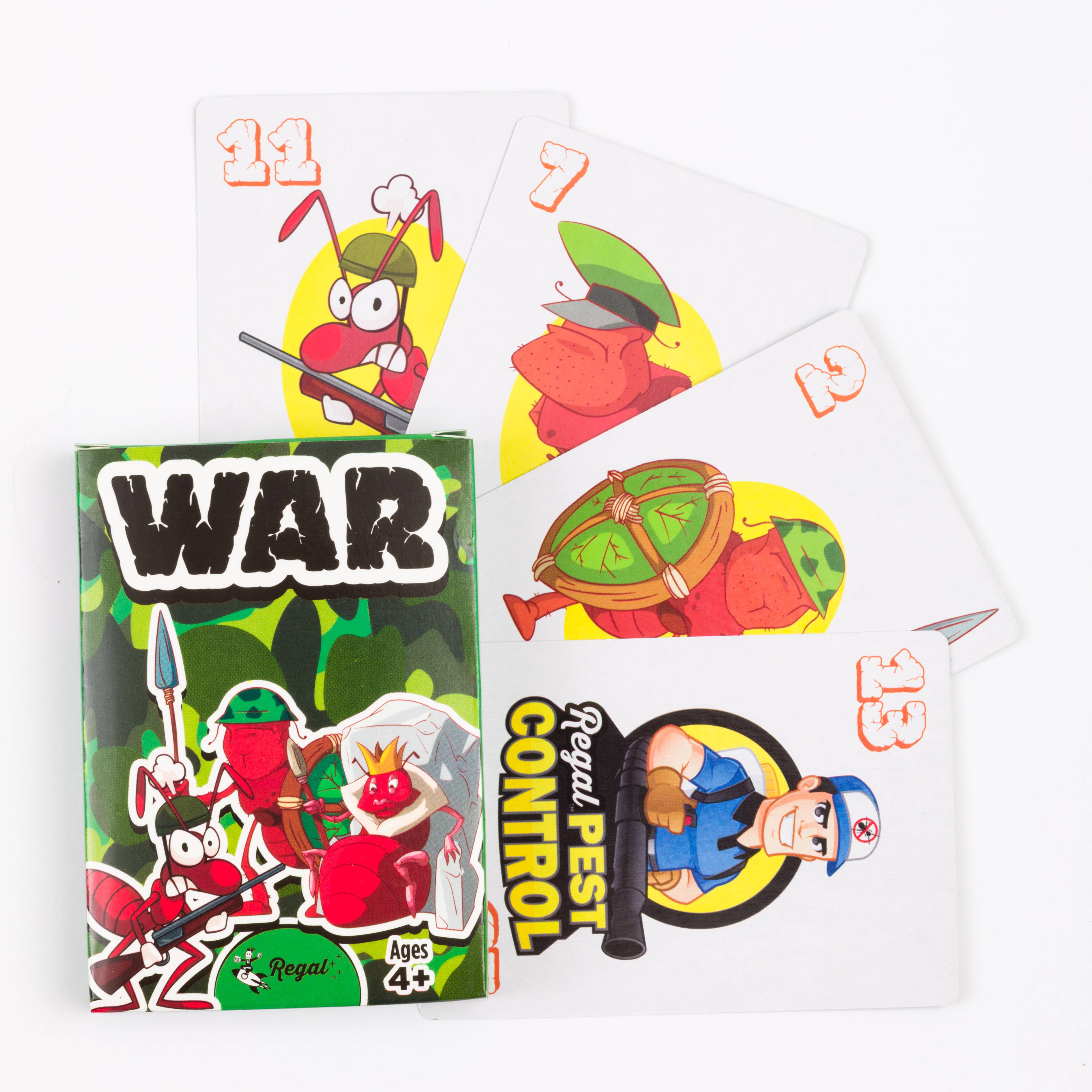 Kid's Card Games — War