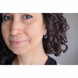 Transgender Pride - Tiny Hoop Flag Earring: Bold