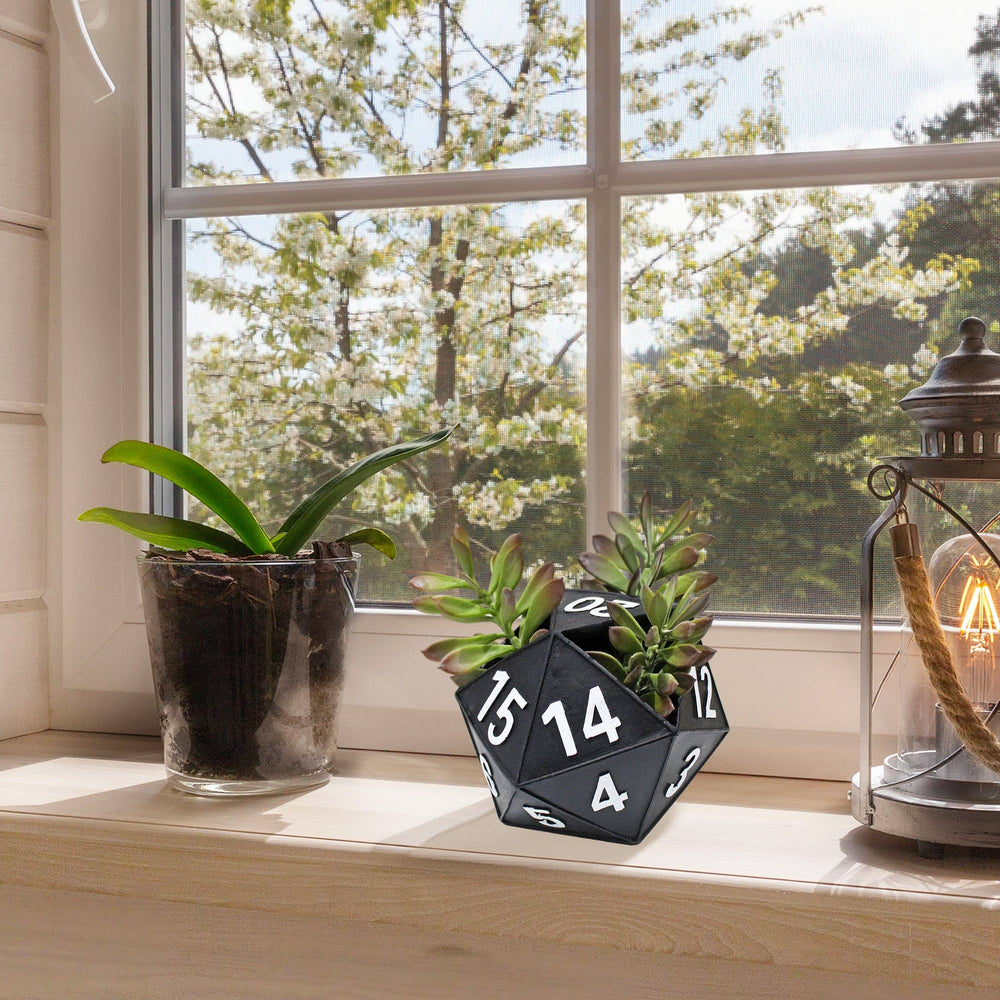 Esterno 20-Sided Dice Planter Pot