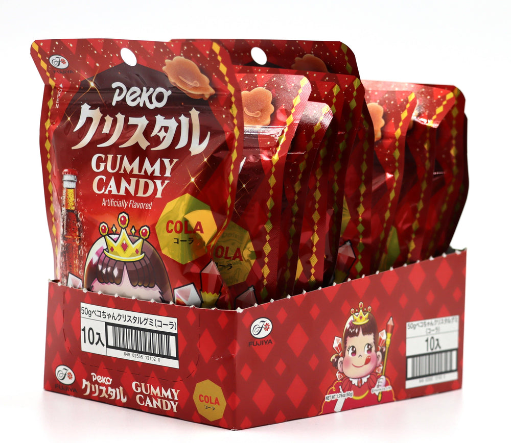 Limited Import Peko Gummy Candy Cola, 1.76oz, 10ct