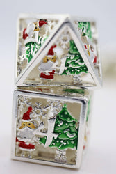 Silver Bells - Metal RPG Dice Set