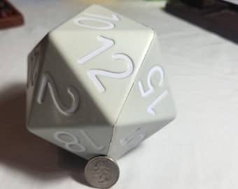 Big Foam Dice 4 inch D20's (11 colors) by Zucati: 6 pack random