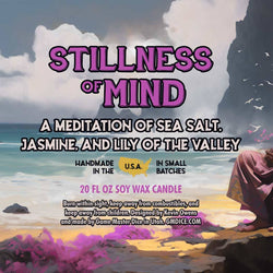 Stillness of Mind Gaming Candle: 8oz