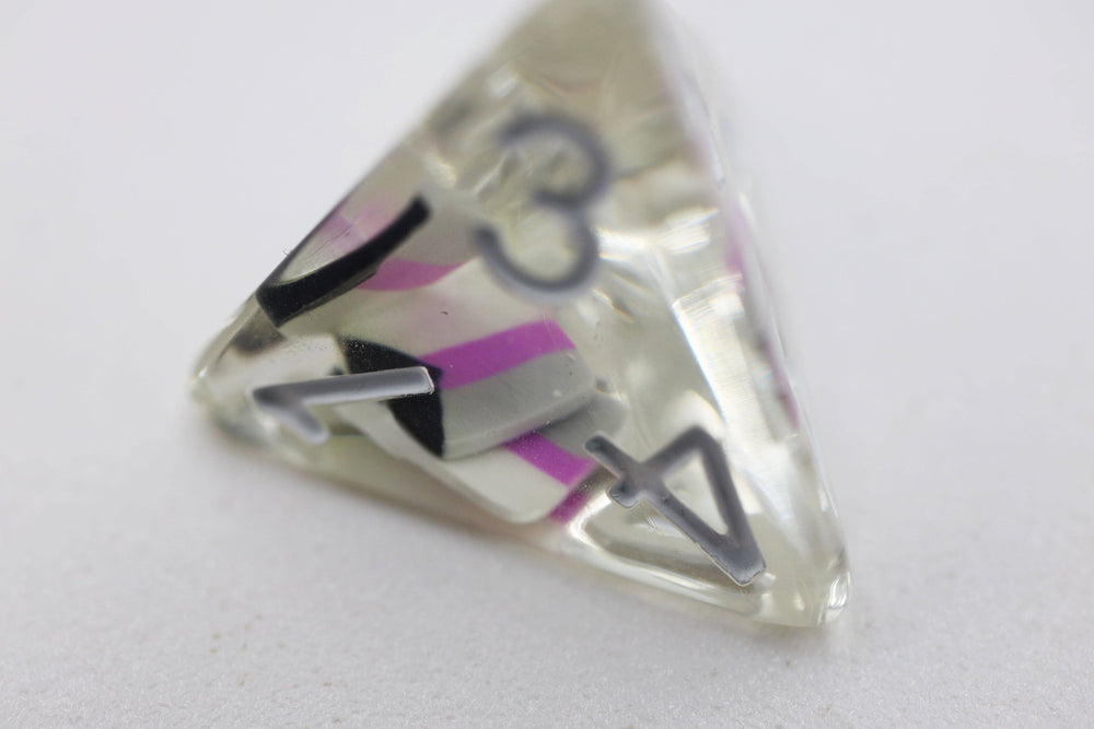 Demisexual Flag RPG Dice Set