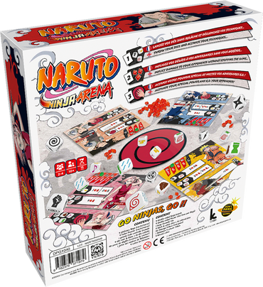 Naruto Ninja Arena - NEW FORMAT! - Boardgame