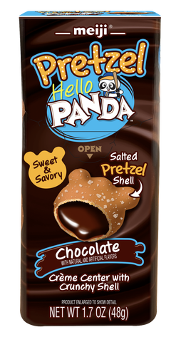 Meiji Hello Panda Pretzel Chocolate 1.7oz ,10ct