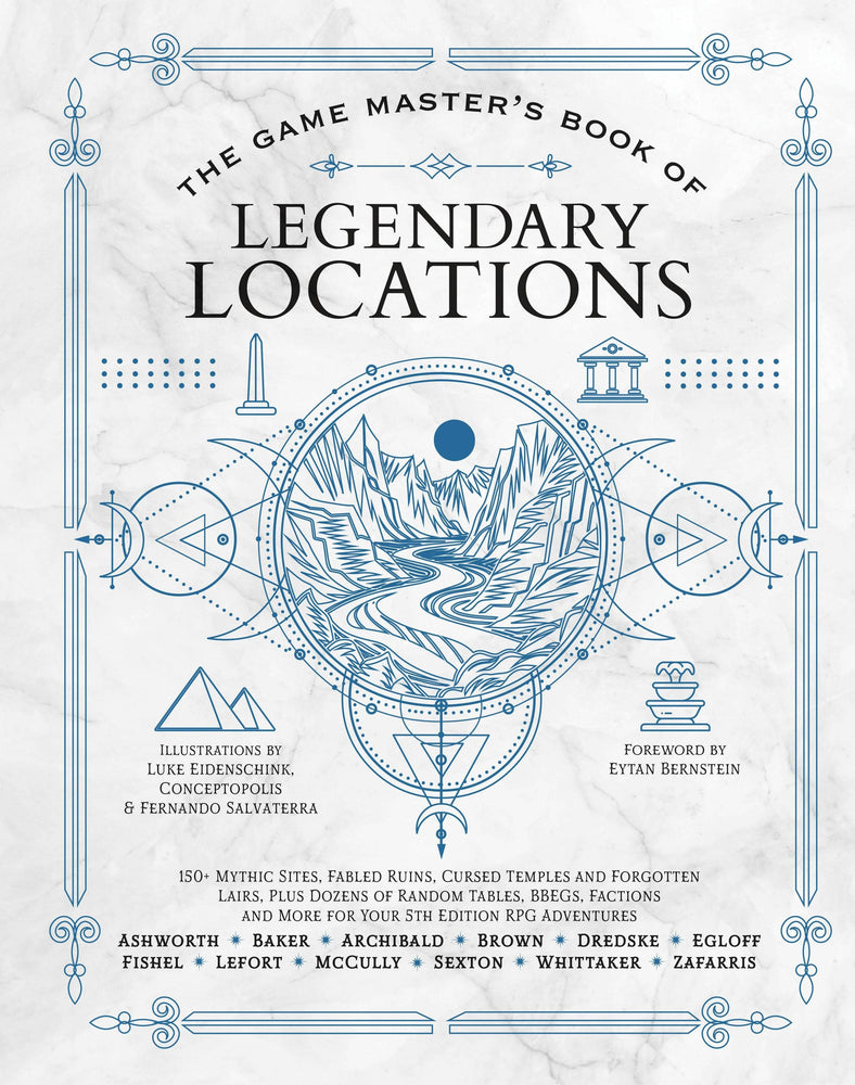 Game Master's Guide 150+ Mythic Sites For 5th Edition Rpg