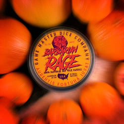 Barbarian Rage Gaming Candle: 8oz